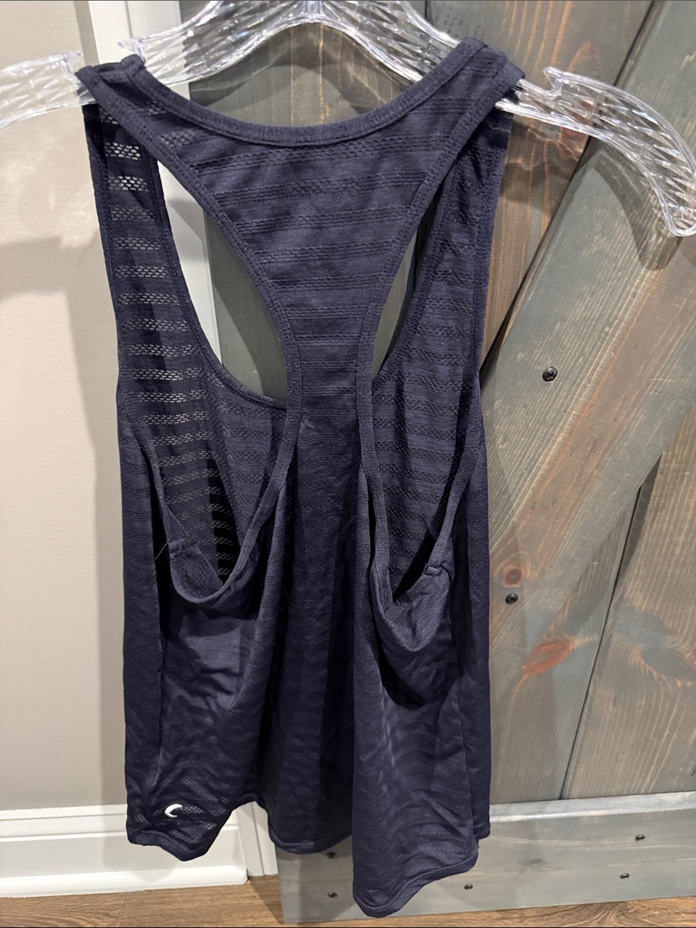 ZYIA Navy Racerback Tank Top - Picture 2 of 3